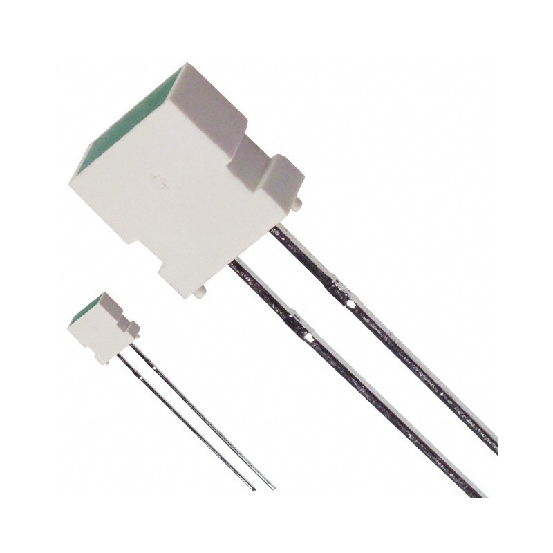 10 pcs : SSL-LX4673GD-LA20 - LED GREEN DIFF RECT 4MMX7MM T/H