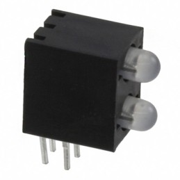 10 pcs : QLA694B-GY - LED CBI 3MM BI-LVL GRN/YELLOW RA