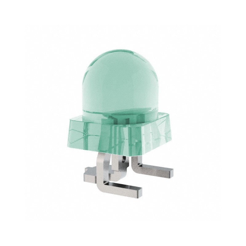 10 pcs : AEMD-CM3L-Z1002 - LED GREEN DIFFUSED RND SMD