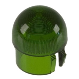 10 pcs : 4345 - LENS GREEN WIDE SNAP-IN