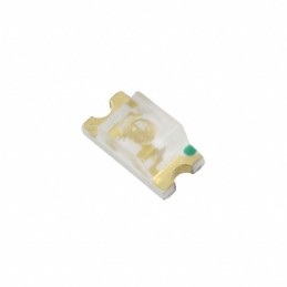 10 pcs : SM1206NPGC-IL - LED GREEN CLEAR 1206 SMD