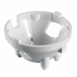 10 pcs : 10962 - LENS HOLDER 30MM 4 LEG WHT