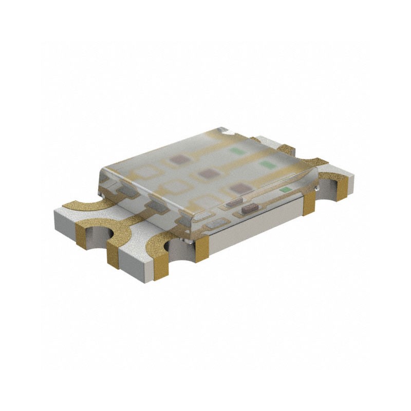 10 pcs : APTF3216QBDZGSURKC - LED RGB CLEAR SMD