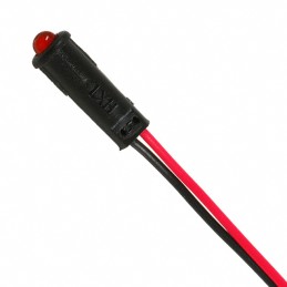 10 pcs : SSI-LXH312ID-150 - LED 3MM HI-I RED DIFF6'LDS PNLMT