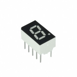 10 pcs : INND-TS30YGCB - DISP 7SEG 0.3' SGL YLW-GRN 10DIP