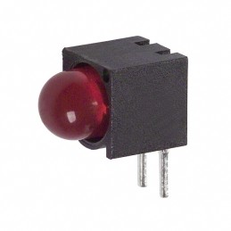 10 pcs : 5500405F - LED CBI 5MM RED RA PC MNT