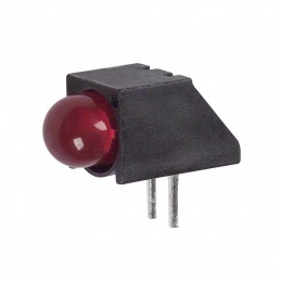 10 pcs : 5500407F - LED CBI 5MM RED RA PC MNT