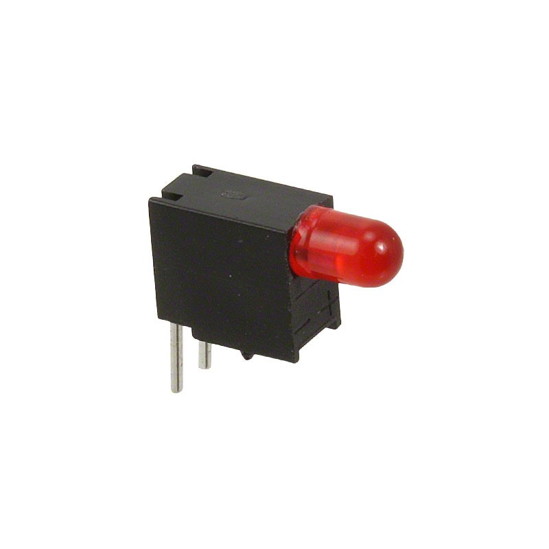 10 pcs : 5510411F - LED CBI 3MM RED HI EFF RA