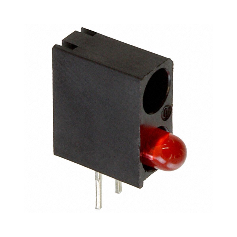 10 pcs : 5530201F - LED CBI 3MM BI-LVL RED/BLANK RA