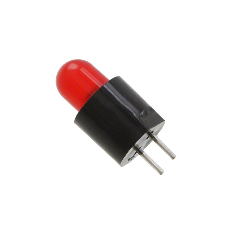 10 pcs : 5612101050F - LED CBI 5MM RED VERT PC MNT