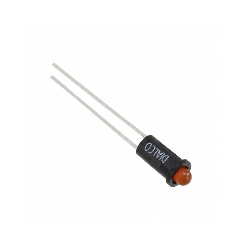 10 pcs : 5580401001F - LED PANEL INDICATOR ORANGE 1.9V