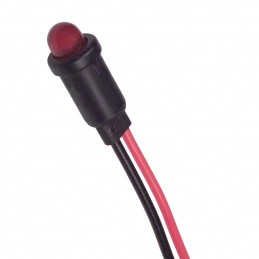 10 pcs : SSI-LXH600ID-150 - LED 5MM RED DIFF 6'LDS PANEL MT