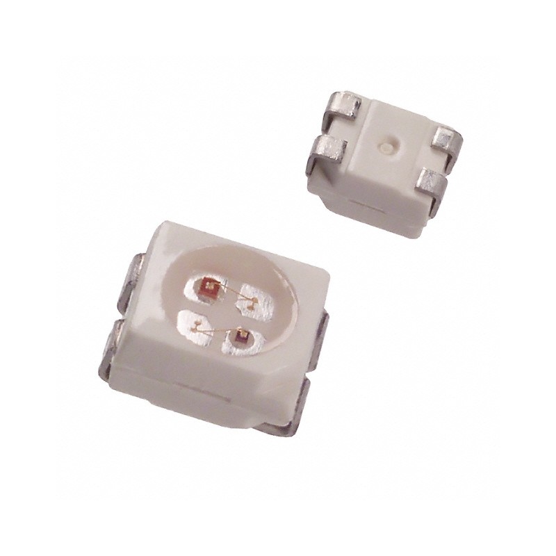 10 pcs : 5977731207F - LED RED/YLW CLEAR 4PLCC SMD
