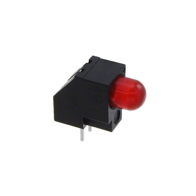 10 pcs : 5502408F - LED CBI 5MM RED DIFF 20A RA