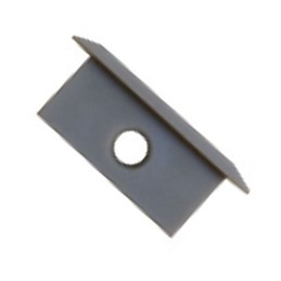 10 pcs : ZRC-21-ECH - END CAP WITH WIRE EXIT HOLE FOR