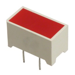 10 pcs : DE2ID - LED LIGHT BAR 7.5X14MM RED VERT