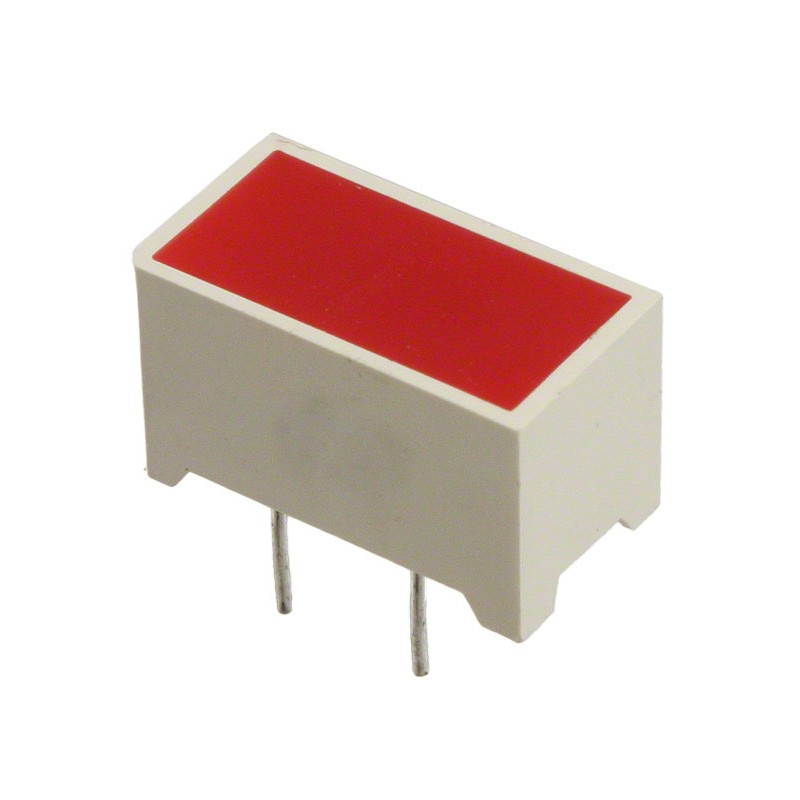 10 pcs : DE2ID - LED LIGHT BAR 7.5X14MM RED VERT