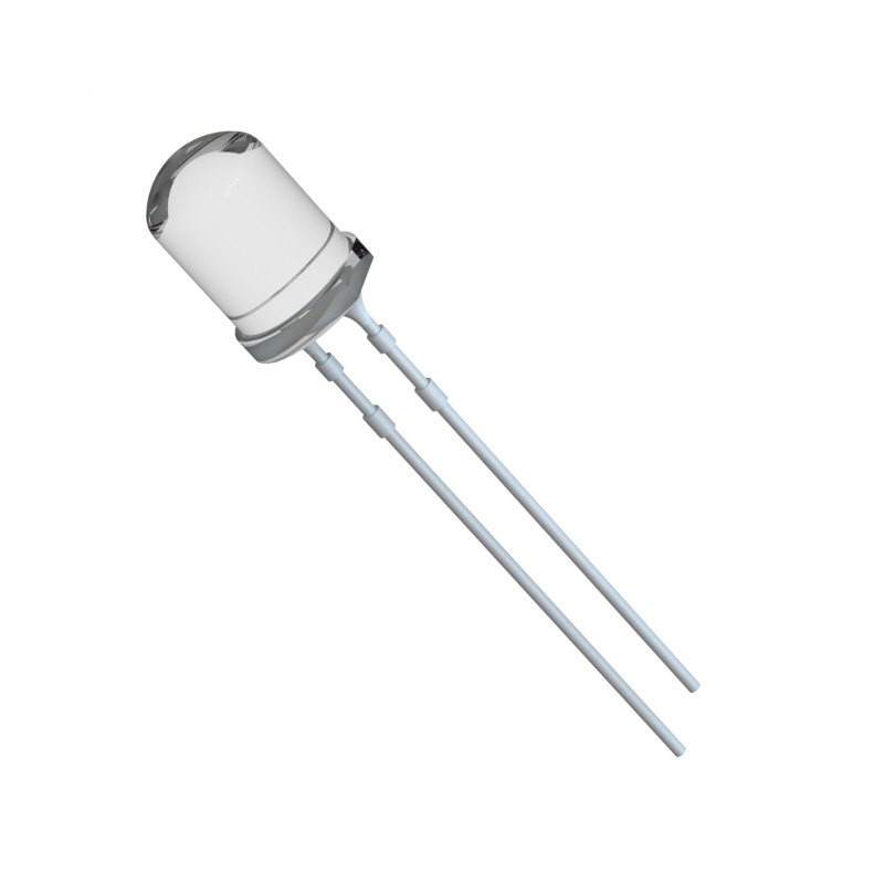 10 pcs : SLA560WBN2PT3 - LED WHITE CLEAR T-1 3/4 T/H