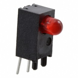 10 pcs : 5510403F - LED CBI 3MM RED DIFF .250 RA
