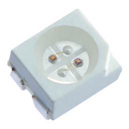 10 pcs : XZM2MRTNI45SC2C - LED RED CLEAR 4PLCC SMD