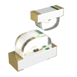 10 pcs : HSMM-C120 - LED GREEN CLEAR CHIP SMD R/A