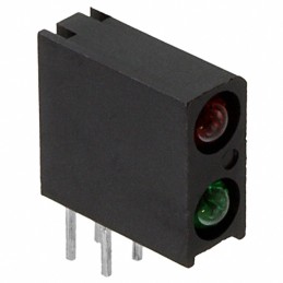 10 pcs : 5532212100F - LED CBI 3MM BI-LVL GRN/RED RA