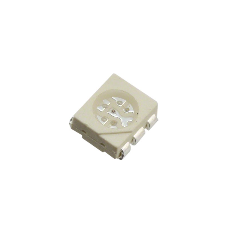 10 pcs : AAAF5060QBFSURZGS - LED RGB CLEAR SMD