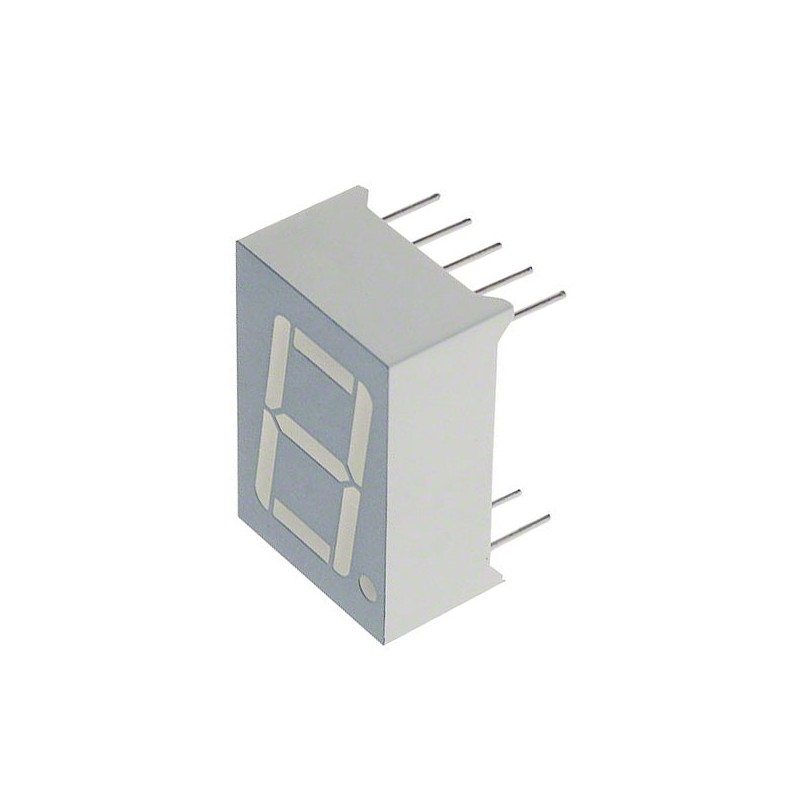 10 pcs : SA56-21GWA - DISPLAY 7SEG 0.56' SGL GRN 10DIP