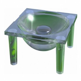 10 pcs : 10414 - LENS CLEAR 30-59DEG WIDE SNAP-IN