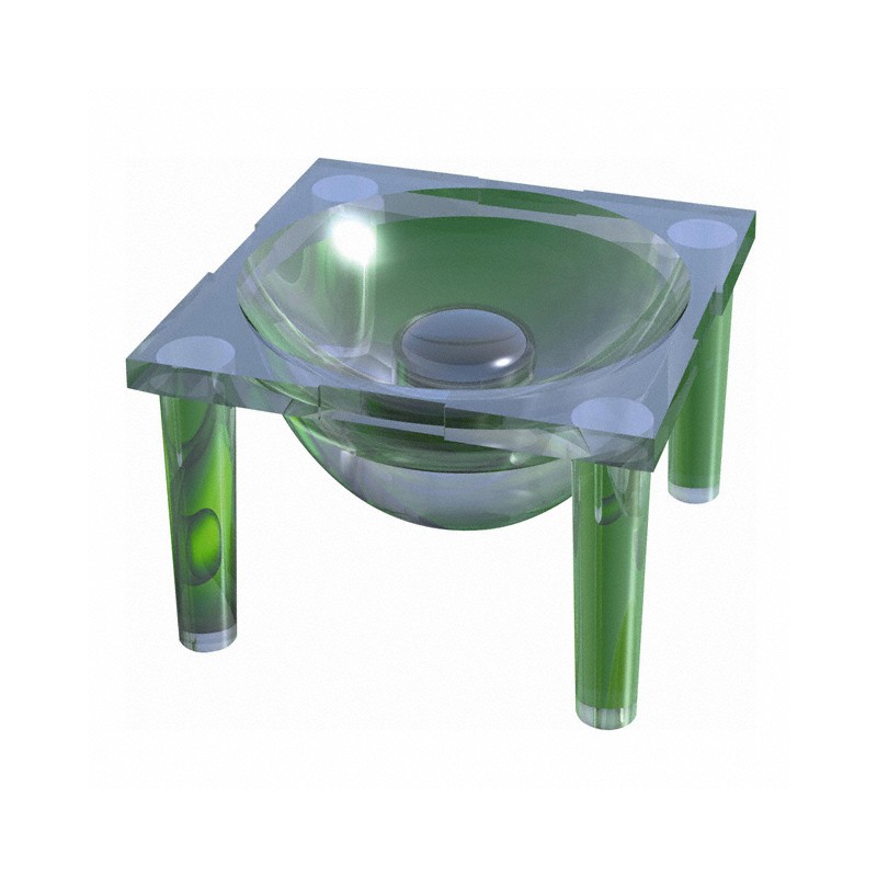 10 pcs : 10414 - LENS CLEAR 30-59DEG WIDE SNAP-IN