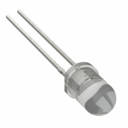 10 pcs : MT5505-BG-15 - LED BLUE-GREEN CLEAR 5MM T/H