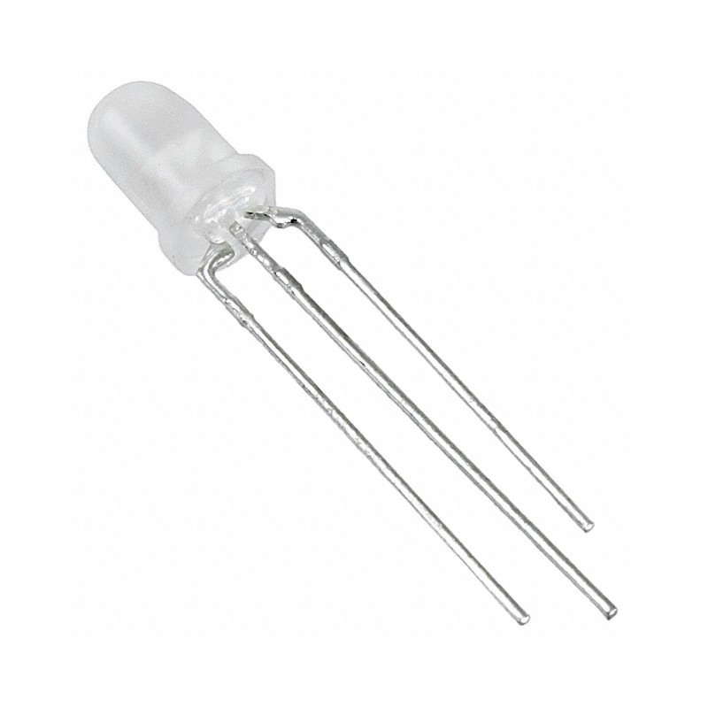 10 pcs : SSL-LX5099SISUGW - LED GRN/RED DIFFUSED T-1 3/4 T/H