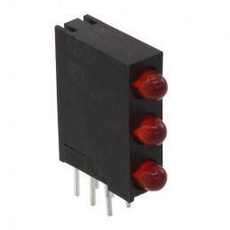 10 pcs : WP934SA/3ID - LED CBI 3MM 3X1 RED RA