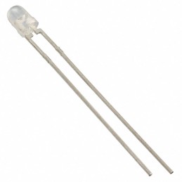 10 pcs : 5219889F - LED YELLOW CLEAR 3MM T/H