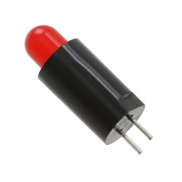 10 pcs : 5615101070F - LED CBI 5MM RED TH PC MNT