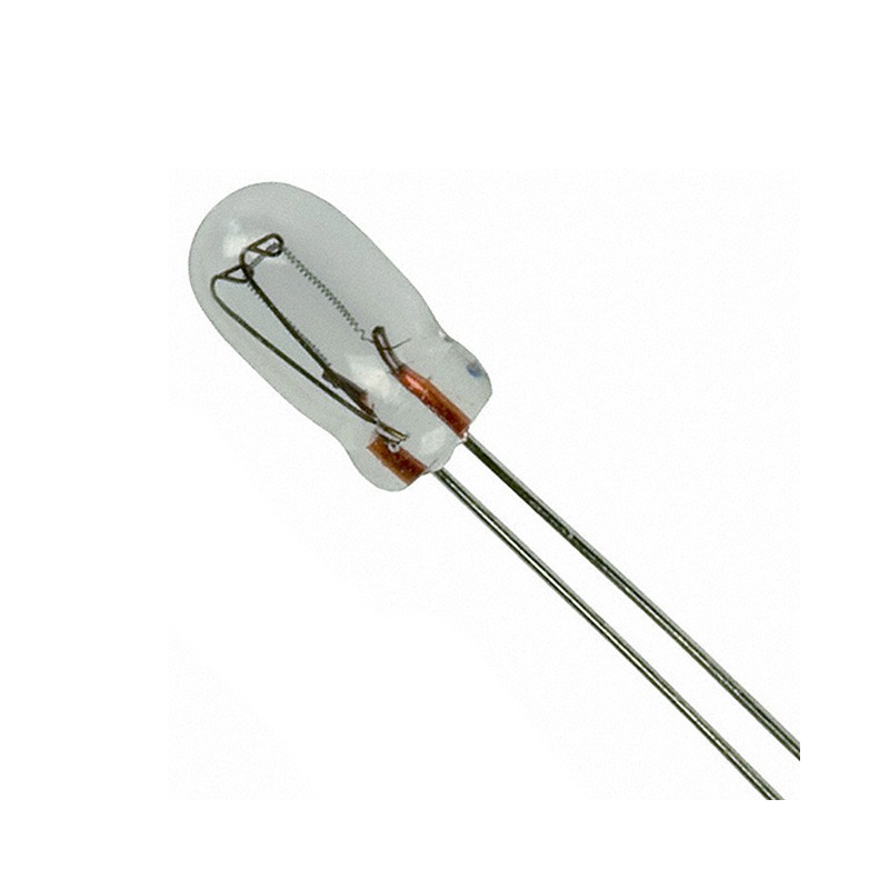 10 pcs : 7216 - LAMP INCAND T-1 WIRE TERM 5V