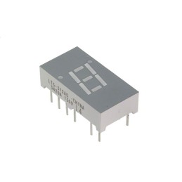 10 pcs : LTS-312AG - DISPLAY 7SEG 0.3' SGL GRN 14DIP