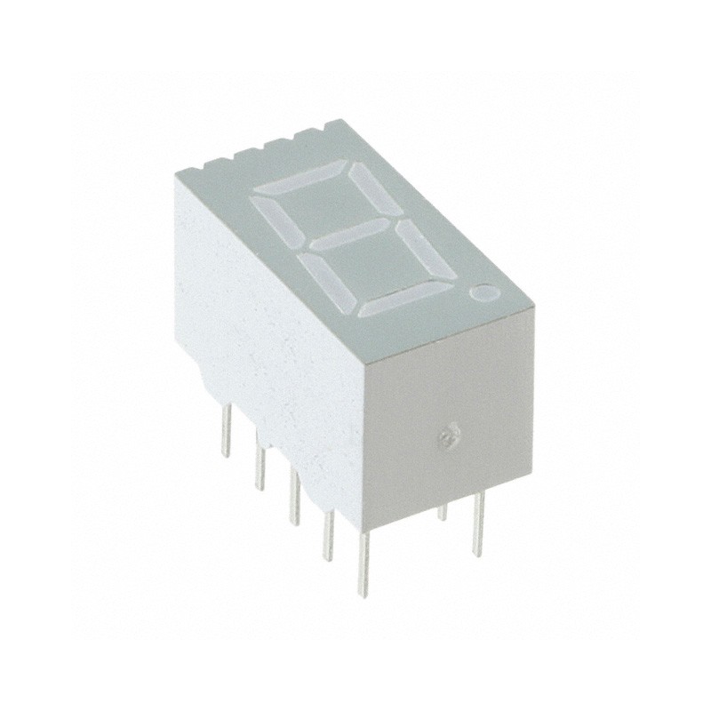 10 pcs : LTS-360G - DISPLAY 7SEG 0.36' SGL GRN 10DIP