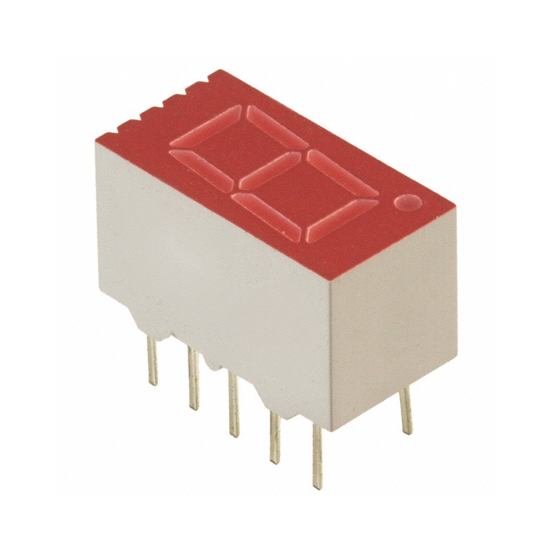 10 pcs : LTS-367HR - DISPLAY 7SEG 0.36' SGL RED 10DIP