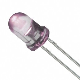 10 pcs : SSL-LX5093PC - LED PINK CLEAR T-1 3/4 T/H