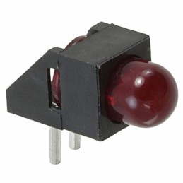 10 pcs : HLMP-3600-D00B2 - LED CBI 5MM RED RA HOUSING