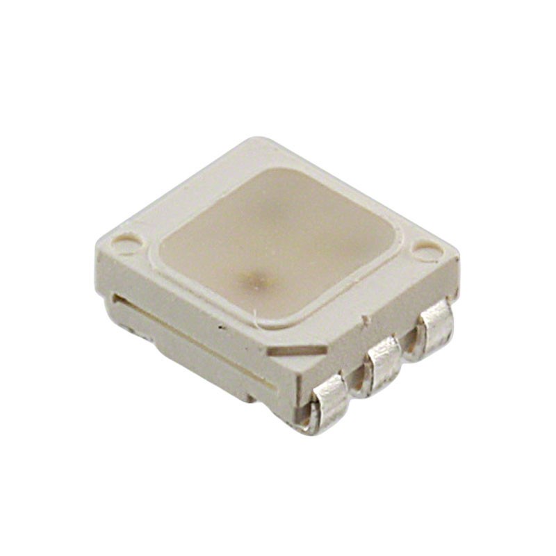 10 pcs : SFT825N-S - LED RGB DIFFUSED 6PLCC SMD