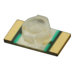 10 pcs : 5976001602F - LED RED CLEAR 1206 SMD