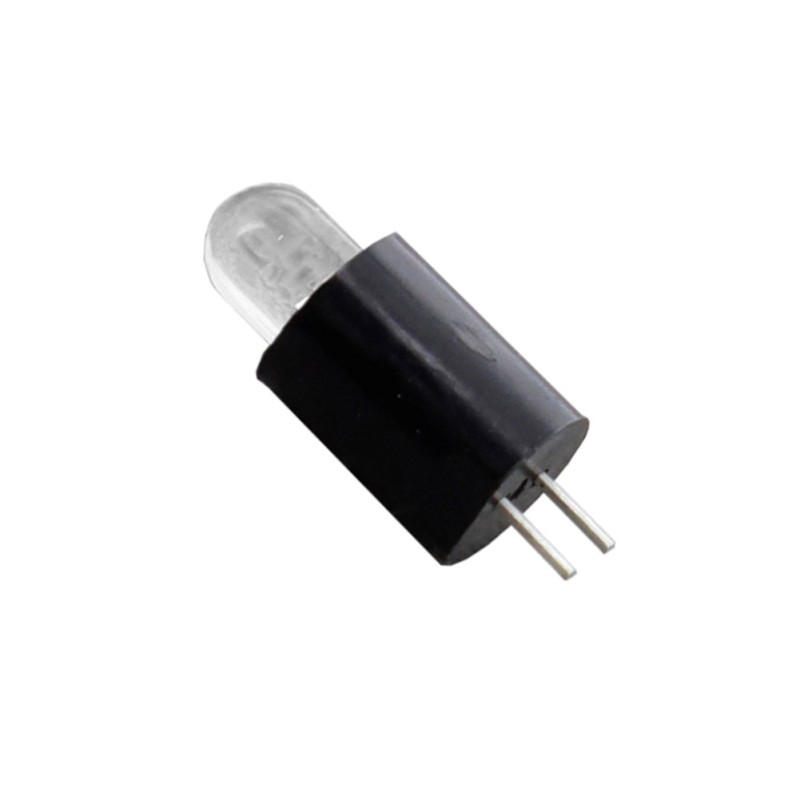 10 pcs : 5615701060F - LED CBI 5MM YLW WATER CLR 0.600'