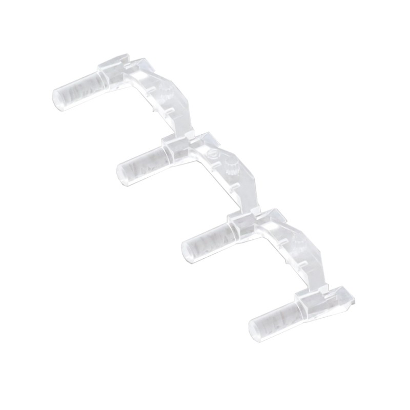 10 pcs : 5151030F - LIGHT PIPE 4 ELEMENT 2.54MM RND