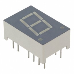 10 pcs : SC03-12GWA - DISPLAY 7SEG 0.3' SGL GRN 14DIP