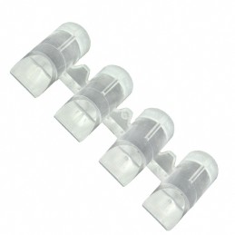 10 pcs : 5151040F - LIGHT PIPE 4MM RND 4ARRAY PNL MT