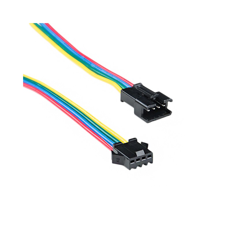 10 pcs : CAB-14576 - JST-SM PIGTAIL CONNECTOR (4-PIN)