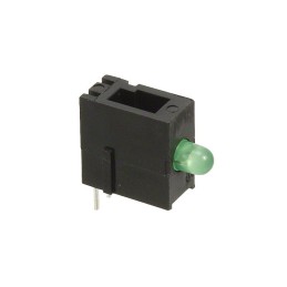 10 pcs : 5511301F - LED CBI 3MM SGL GRN DIFF RA