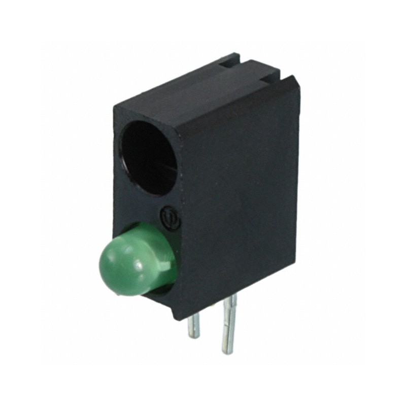 10 pcs : 5530202F - LED CBI 3MM BI-LVL GRN/BLANK RA